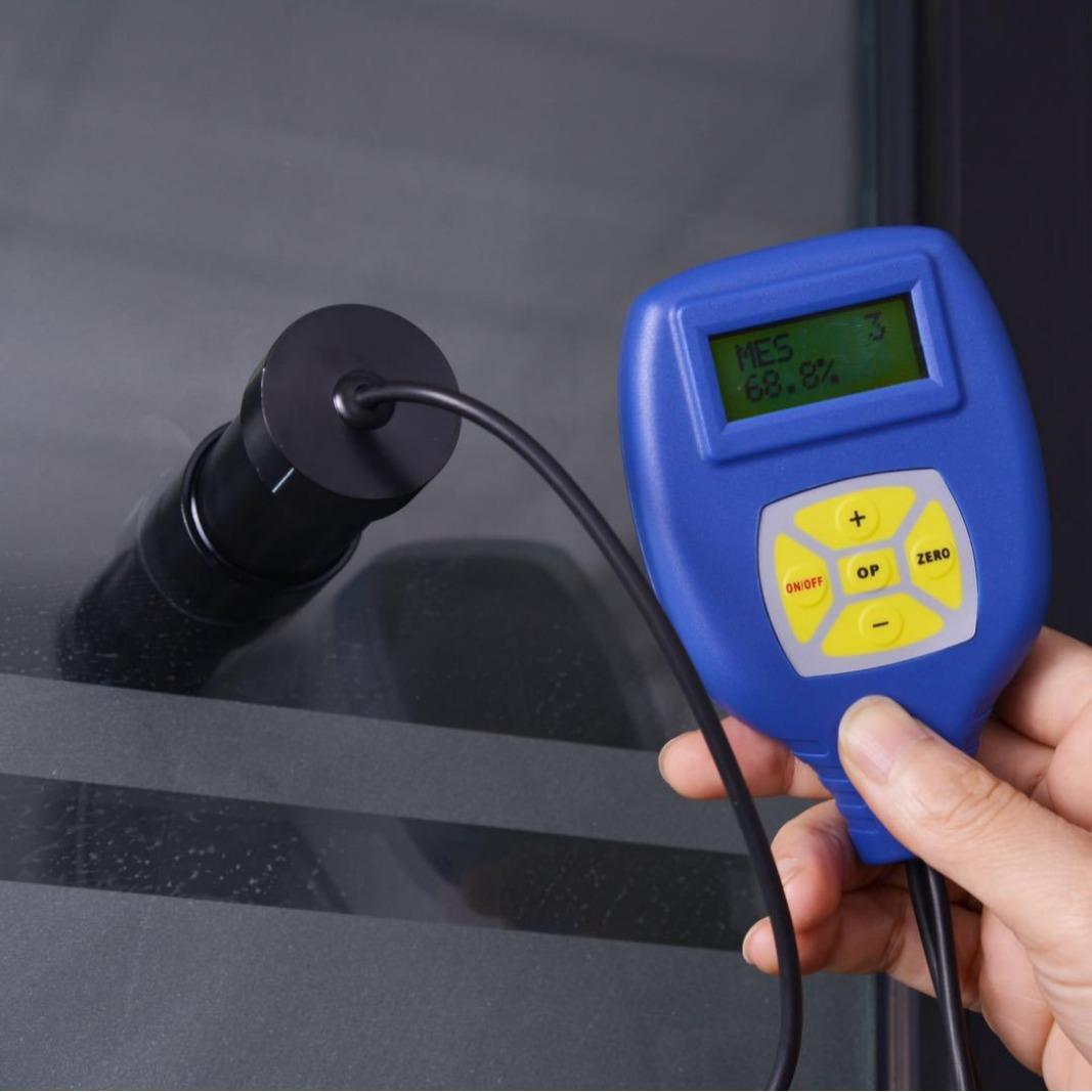 透光仪汽车玻璃透光率仪玻璃透光仪眼镜透光测量仪透明物测试仪