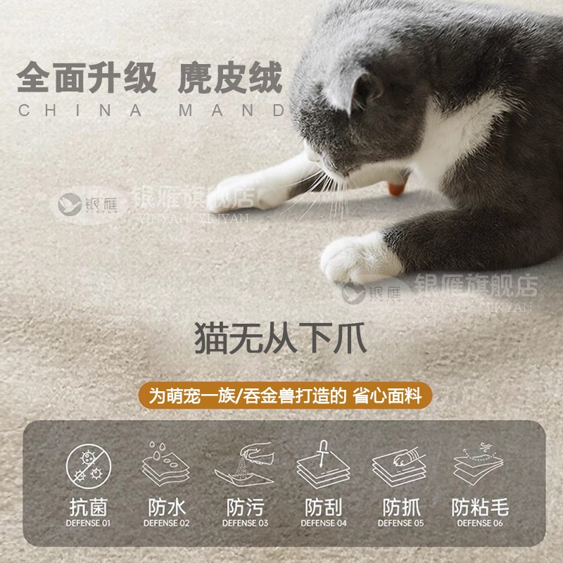 意式极简轻奢家用升降吧台椅牛皮别墅吧椅不锈钢酒吧高脚椅吧台凳