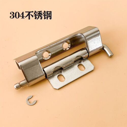 海坦CL283-1-2-4不锈钢焊接铰链  机械设备箱柜体暗装合页