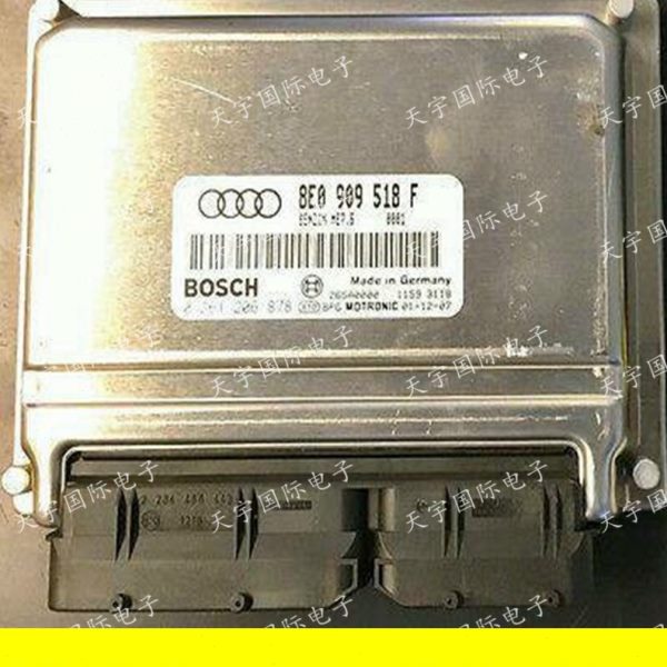奥迪发动机电脑/ECU电路板 8E0909518F 0261206878/8E0 909 518 F