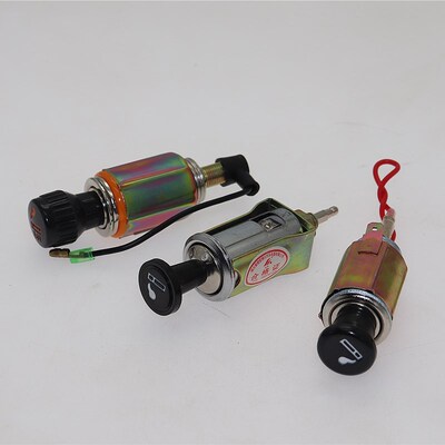 车载点烟器母插总成12V24V电源取电器插座面包车货车点烟器头车充