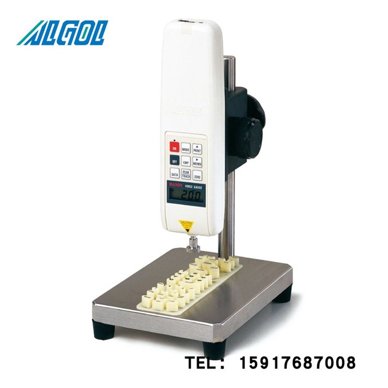 原装日本ALGOL艾固矽胶按键专用测定器 HF-2S & JSV-100N