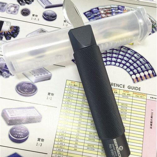 修表工具 瑞士进口BERGEON 6987开表刀 撬刀 撬底盖刀 开后盖
