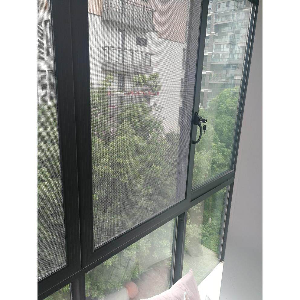 成都 左右推拉纱窗 不锈钢高清网防蚊纱窗 防猫窗网纱窗防鼠