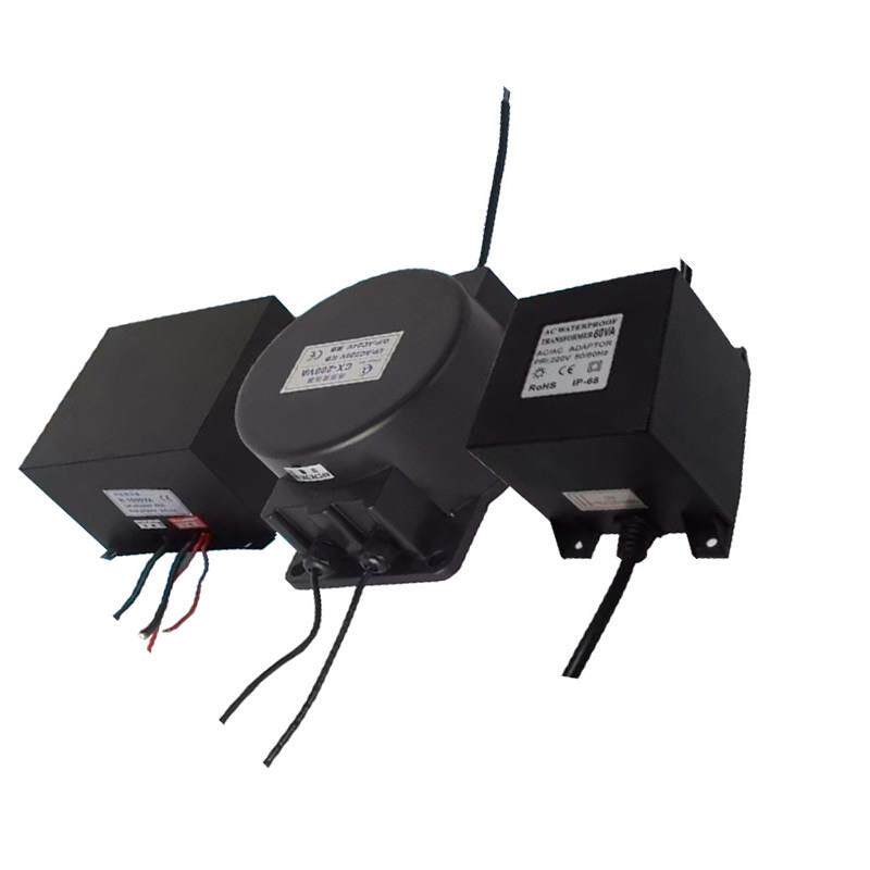 水底灯变压器220转12V24V交流AC变压器灯具变压器防水环形变压器