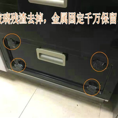 定制各种品牌消毒柜钢化防爆玻璃门板面板油烟机前面玻璃破碎