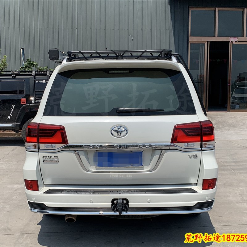 兰德酷路泽LC200陆地巡洋舰LC100改装载重车顶框行李货架边帐天幕