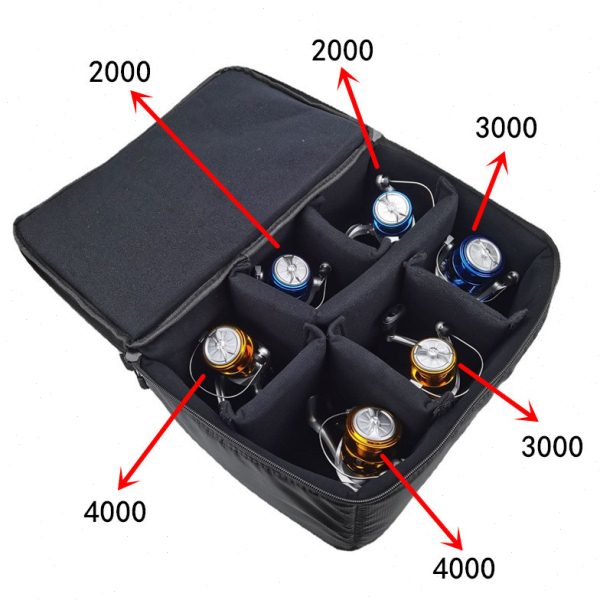 渔轮包钓鱼渔具路亚轮纺车轮收纳包水滴轮鼓轮电动绞轮鱼轮垂钓包