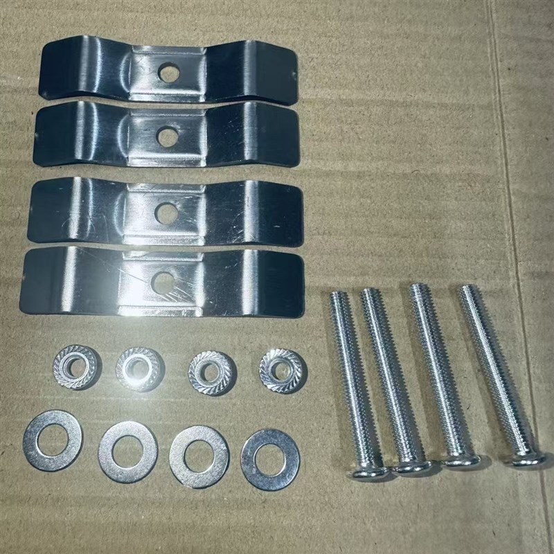 摩托车尾箱安装包压条后备箱快拆底板固定扣改装螺丝垫圈附件通用