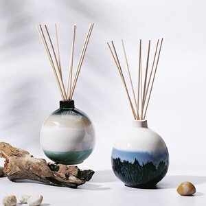 loveellss陶瓷国风藤条无火香薰室内摆件香氛生日礼物