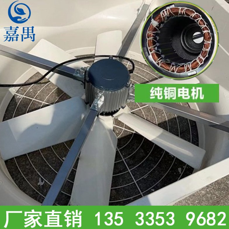 负压风机专用电机配件工业排气扇养殖380V玻璃钢风机铜线马达电机