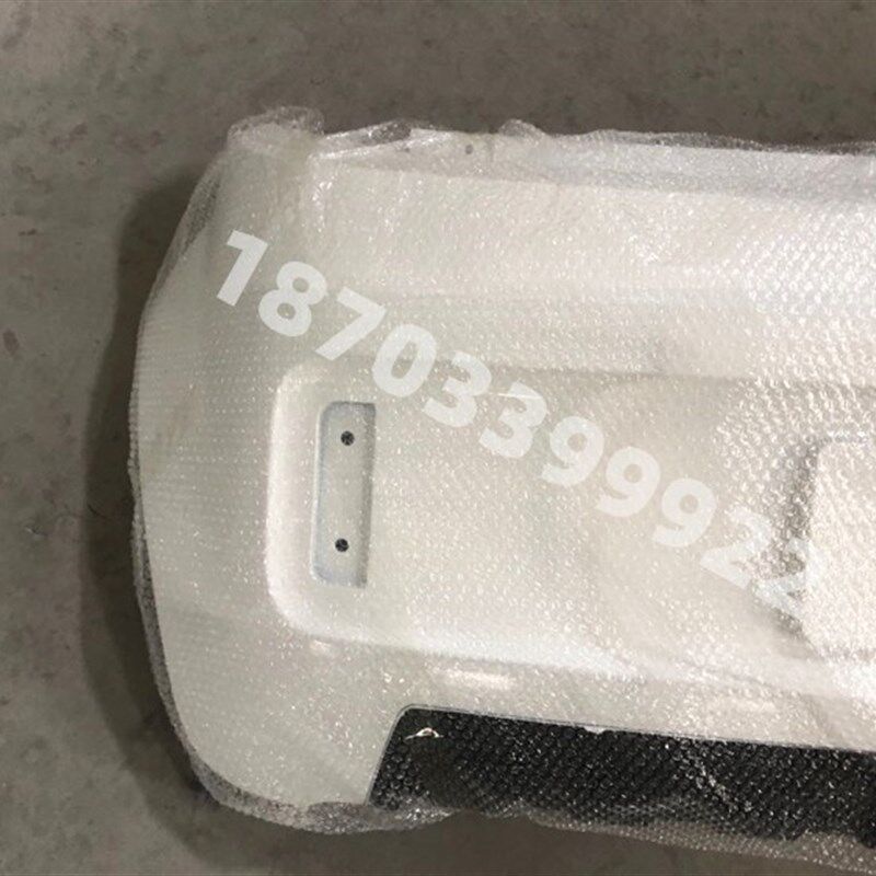 适配易咖X6赛驰四轮电动车后保险杠险杠后防护杠后脸后厂后保原杠