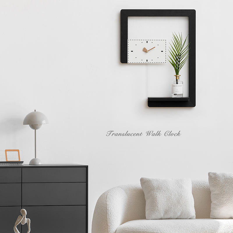 EOG网红北欧创意挂钟客u厅2021新款时尚家用时钟表墙面装饰
