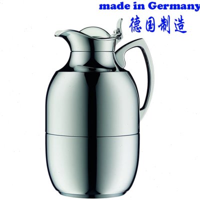 100%德国原装进口Alfi Juwel宝石镀铬黄铜保温水壶热水瓶1.5L现货