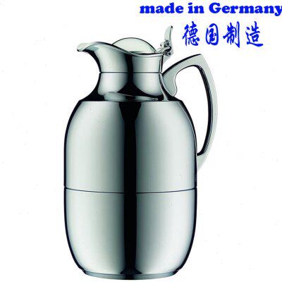 100%德国原装进口Alfi Juwel宝石镀铬黄铜保温水壶热水瓶1.5L现货
