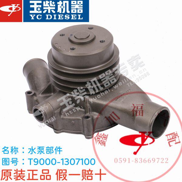 玉柴原厂YC6TD/6T540马力发动机水泵T9000-1307100船电发电机专用