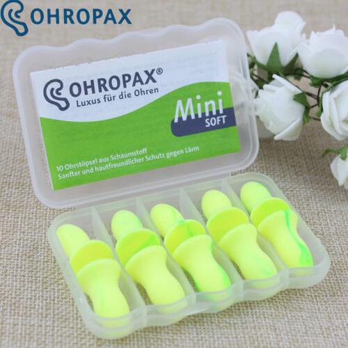 德国OHROPAX SOFT专业防噪音隔音睡眠耳塞降噪静音睡觉用MINI女士