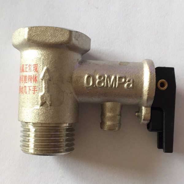 中广欧特斯空气能专用安全阀泄压阀0.8mpa水箱探头KF80-1 110-1