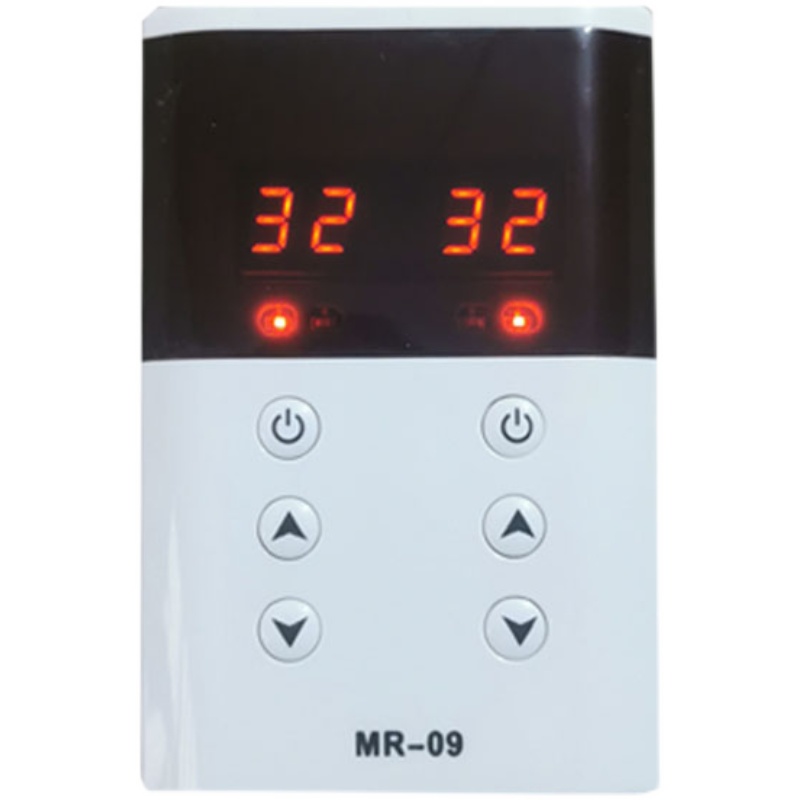 电热板温控器电热膜静音r定时双控调节器开关加热片单控电暖炕调