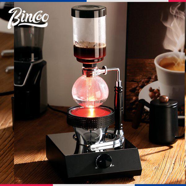 bincoo虹吸壶光波炉虹吸式咖啡壶加热炉电热煮啡咖机配件简约220V