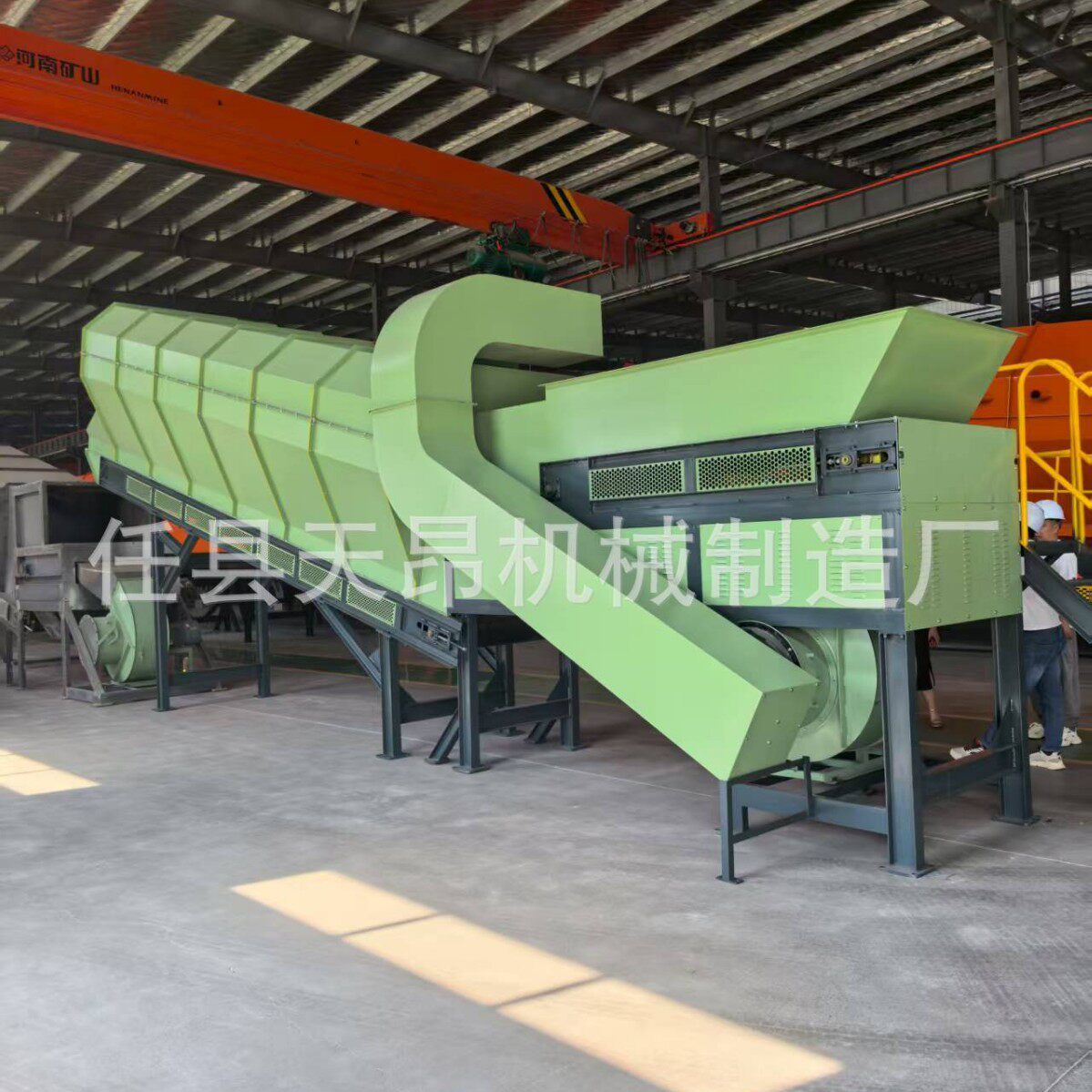 建筑垃圾分拣机城市固废生活垃圾处理设备生产线陈腐垃圾筛分机