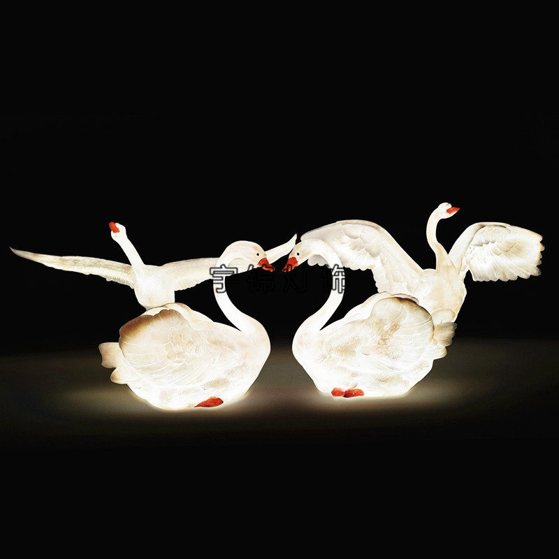 LED天鹅动物 仿真树桩喇叭筒 玻璃钢树桩灯 路边公园背景亮化,家装灯饰光源,景观庭院灯饰,淘宝优惠券,粉丝福利购,淘宝优惠卷