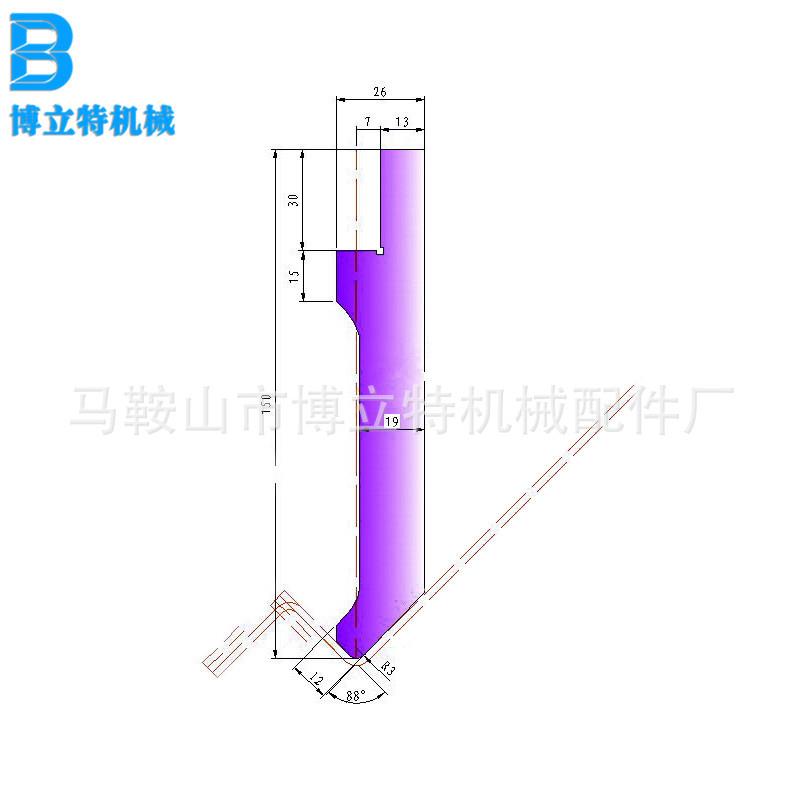 直销折弯机模具液压折弯机上模数控折弯机模具品质保证