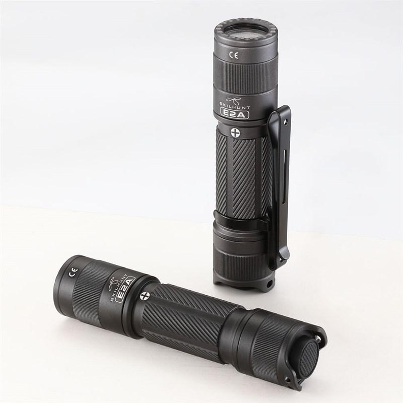 IL思凯特E2A迷你便携小手电筒透镜防水14500U镍氢5号AA电池