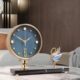 台式 座钟客厅钟表摆件台钟创意家用简约北欧现代轻奢摆钟桌面时钟