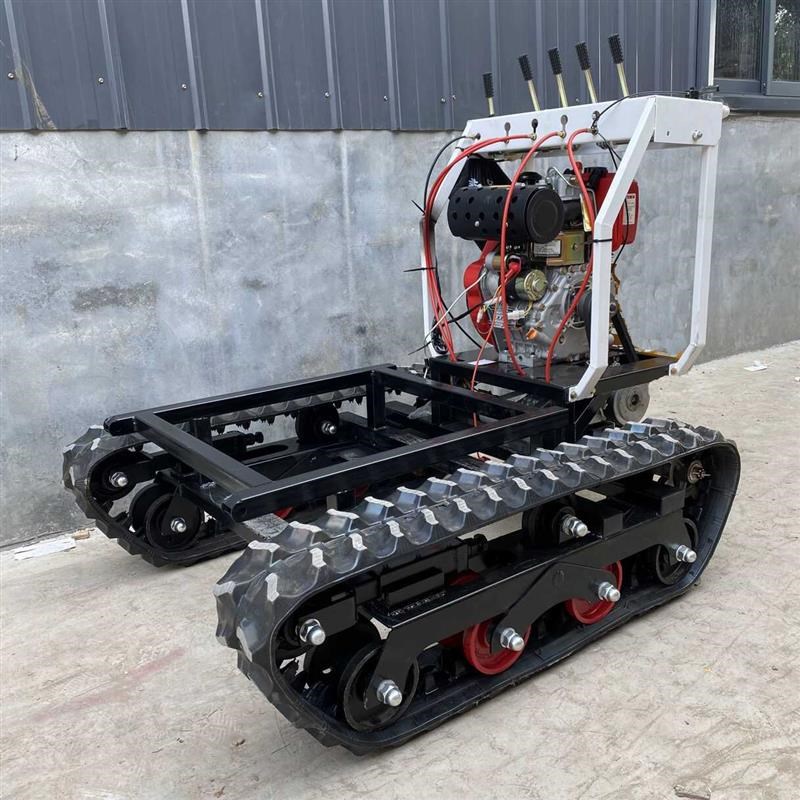 山区爬坡履带运输车木q材农用爬山虎果园搬运四不像运输车源头