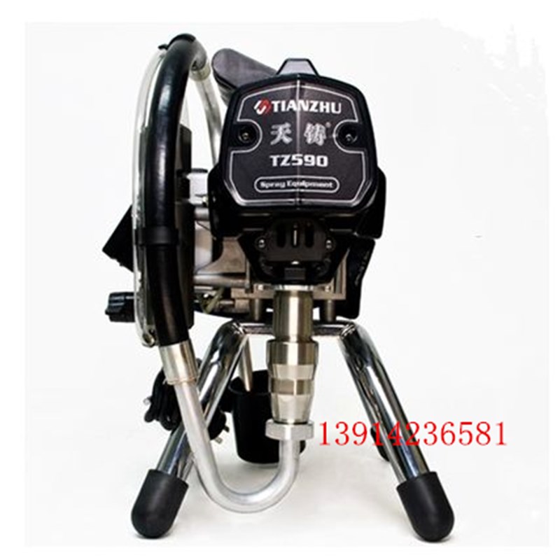 天铸590无气喷涂机690高压490固涂宝立润雅维斯川岛495德卡士595