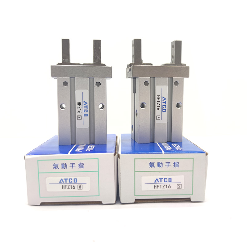 亚德客型气动手指气缸HFKL/HFZ/HFTZ/HFK10 16 20 25 32 平行夹爪