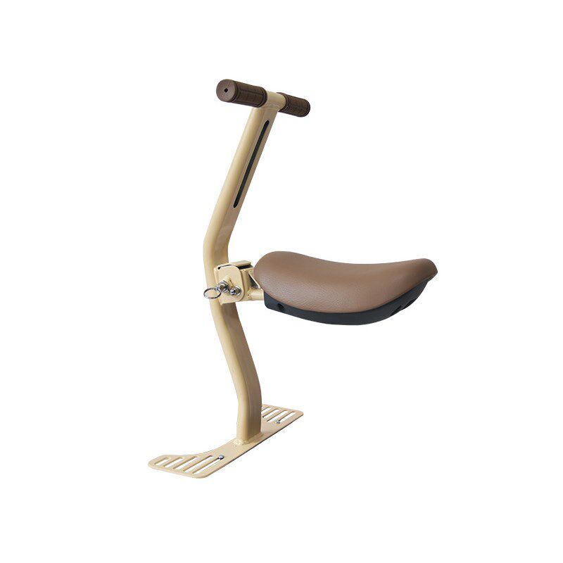 九号电动车小Q折叠宝宝椅Q30C/Q30CL/Q90/Qmix儿童座椅前置米黄色