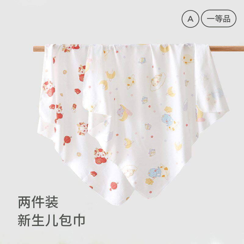 婴儿包单春季初生新生婴儿包被a类龙抱被产房用品薄包巾