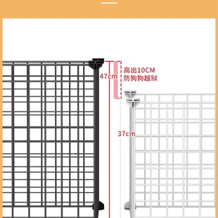 狗窝养鸭子围栏宠物猫室内防越产房小型犬阳台栅栏兔家用笼子