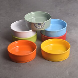 密胺圆型中式小菜碗仿瓷可重叠菜盘子商用快餐店食堂打菜碟子