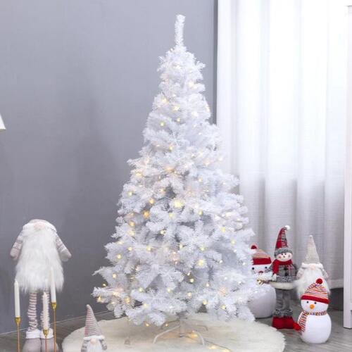 1.2/1.5米白色圣诞树套餐加密led发光圣诞节树套装christmas tree