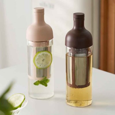 肆月咖啡壶冷萃壶冷泡壶手冲壶家用茶叶高硼硅玻璃滤杯大容量内胆
