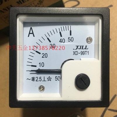 仪表XD-99T1指针式电流表50/5A电压表450V规格齐全100/5牌子随机