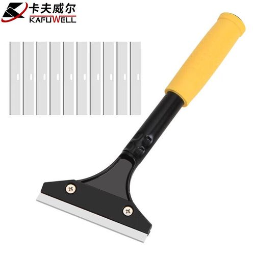 卡夫威尔 清洁铲刀刮腻子瓷砖刮胶器清洁刀美缝工具240mm KU3449