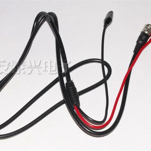 BNC头双夹测试线示波器 信号源 频率计等仪器专用测试线总长1.5米