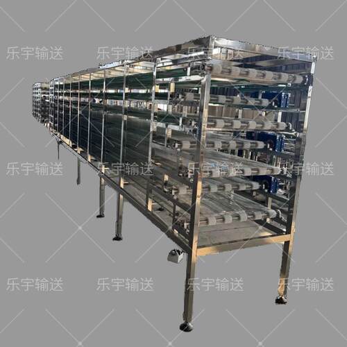 不锈钢多层网带输送机工业流水线输送带带式传动冷却输送设备厂家