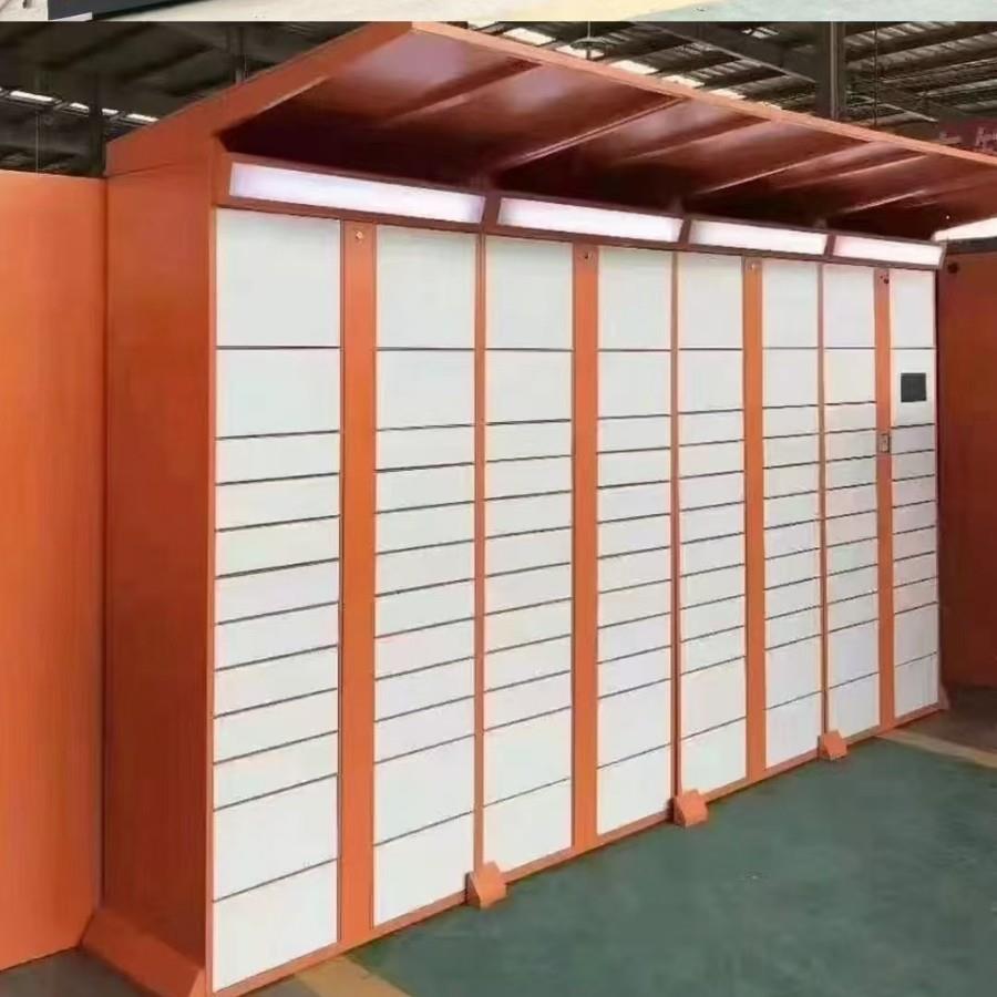 成都快递柜柜体代加工小区驿站自助寄存柜菜鸟驿站储物柜微信柜