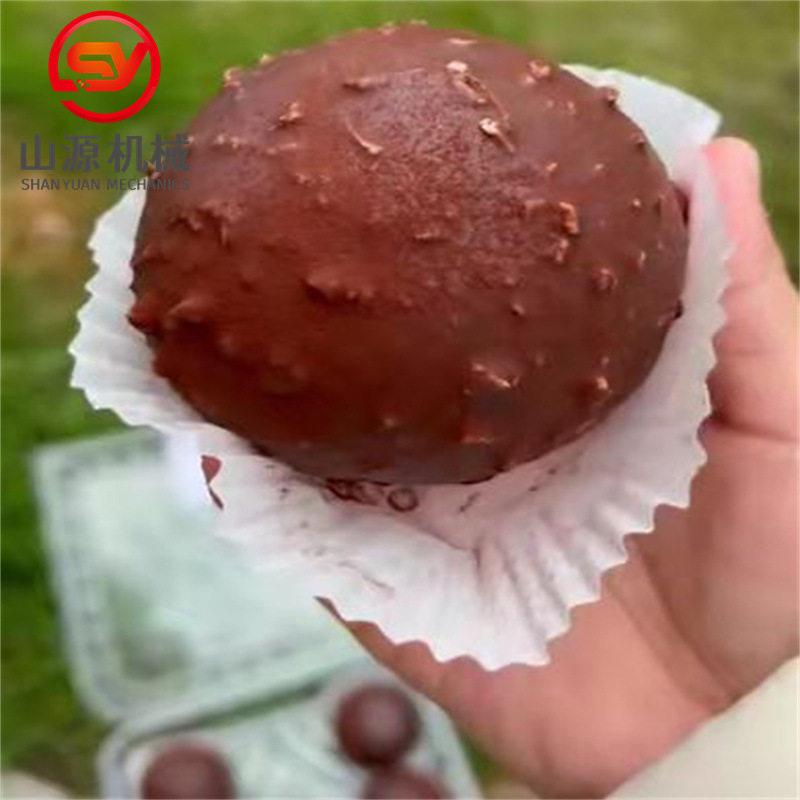 厚切吐司涂层机面包上裹巧克力浆机器自动化瀑布式裹浆设备