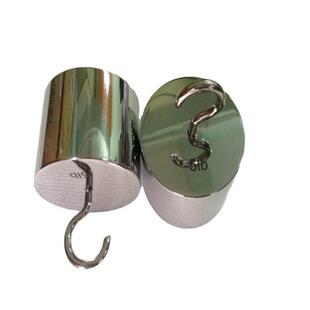 M1级不锈钢钩子砝码1公斤不锈钢单钩砝码北京2KG标准带钩砝码