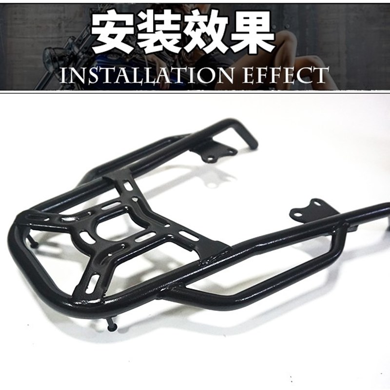 适用于本田猛鸷190尾架CB190X后货架后尾架尾箱架扶手国四安装