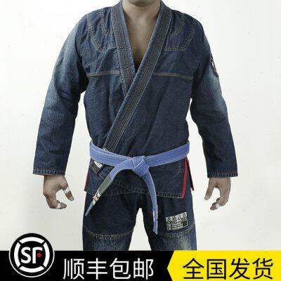 Beyond战无双系列防磨服BJJ牛仔面料水洗磨白修身款 巴西柔术道服