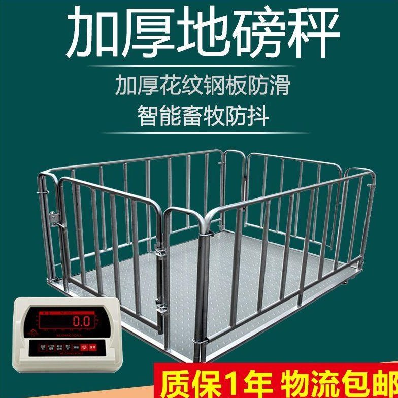 电子地磅秤1-3吨地称电子秤地磅秤称猪称牛小型电子地磅秤3吨磅称