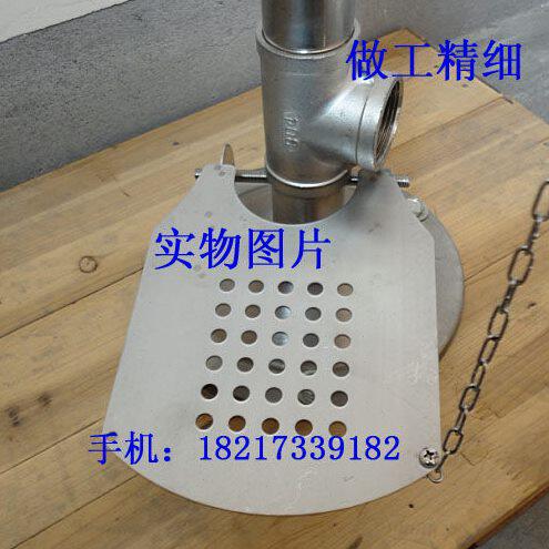 全304不锈钢复合式洗眼器 脚踏式淋浴洗眼器 手脚联动11010-12
