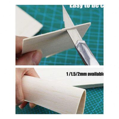 AAA+ Balsa Wood Sheet Balsa Plywood  RC Airplane Boat Model